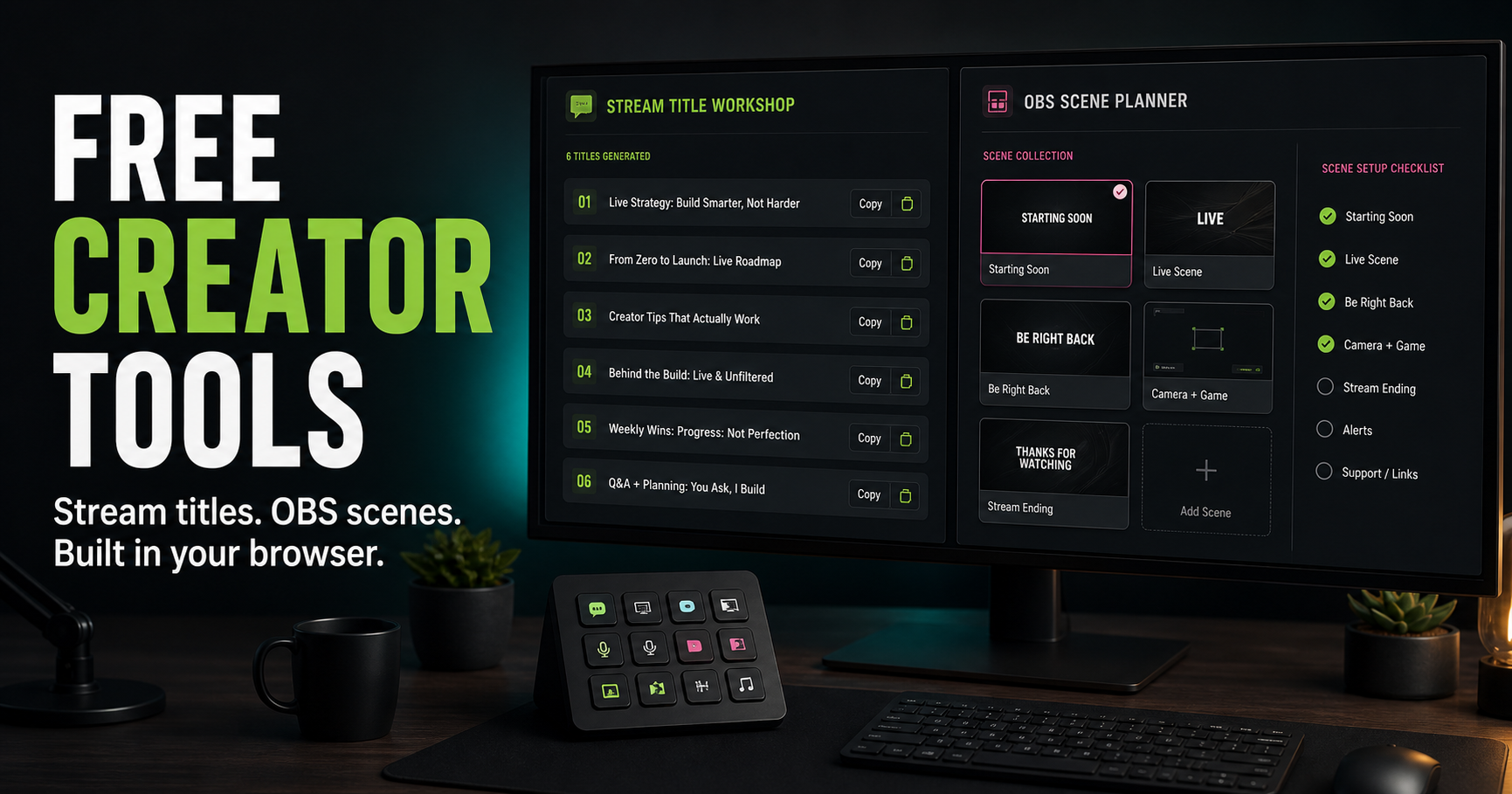 Preview of SCS and owner-operated downloadable creator resources
