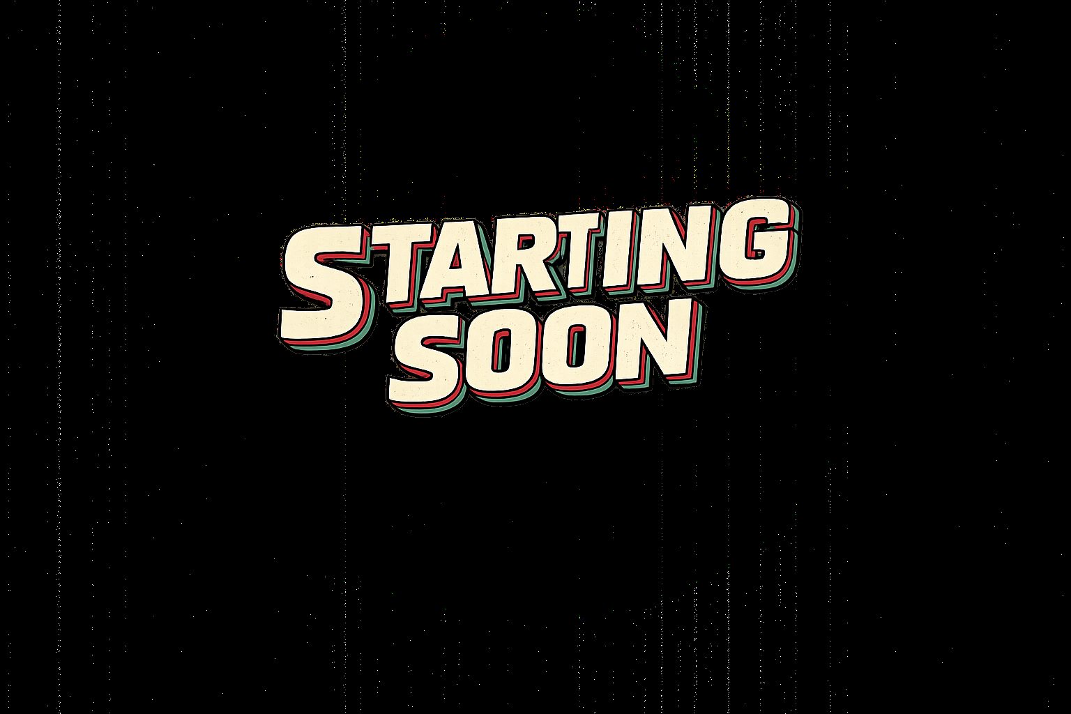 Studio-owned Silentgrr Starting Soon screen sample